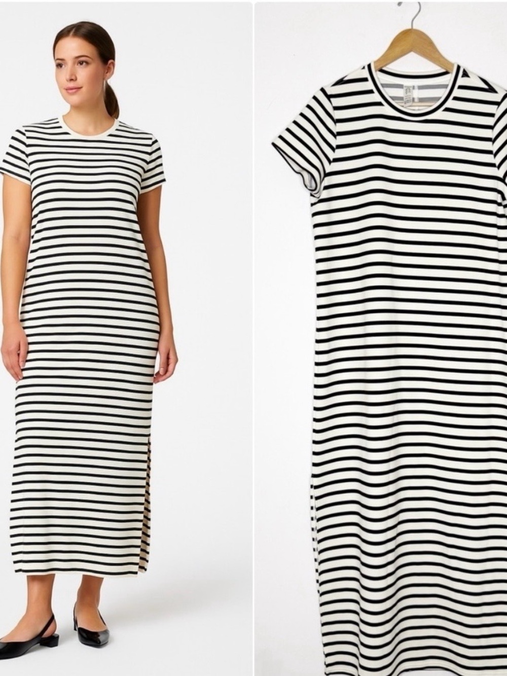 SPANX AirEssentials Maxi T-Shirt Dress-xs